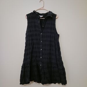 Time and Tru Navy Sleeveless Dress